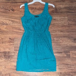 Teal dress